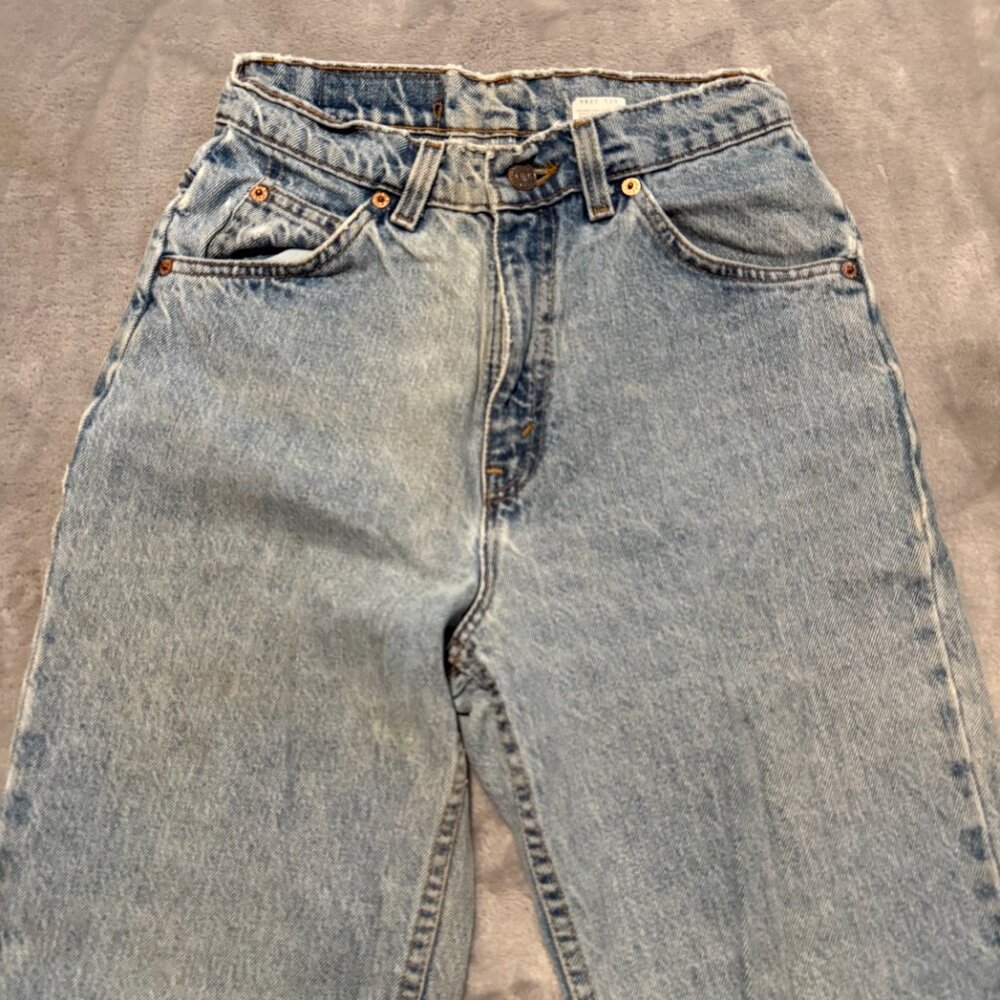 Vintage Levi’s 921 Orange Tab 921 Tapered Jeans Made in USA Size 6 Short USA 90s - Picture 12 of 12